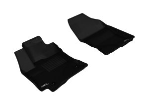 Toyota Corolla Floor Mats - Front - 3D MAXpider - KAGU Series - Black - `14-`19